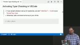 Type Checking in VS Code