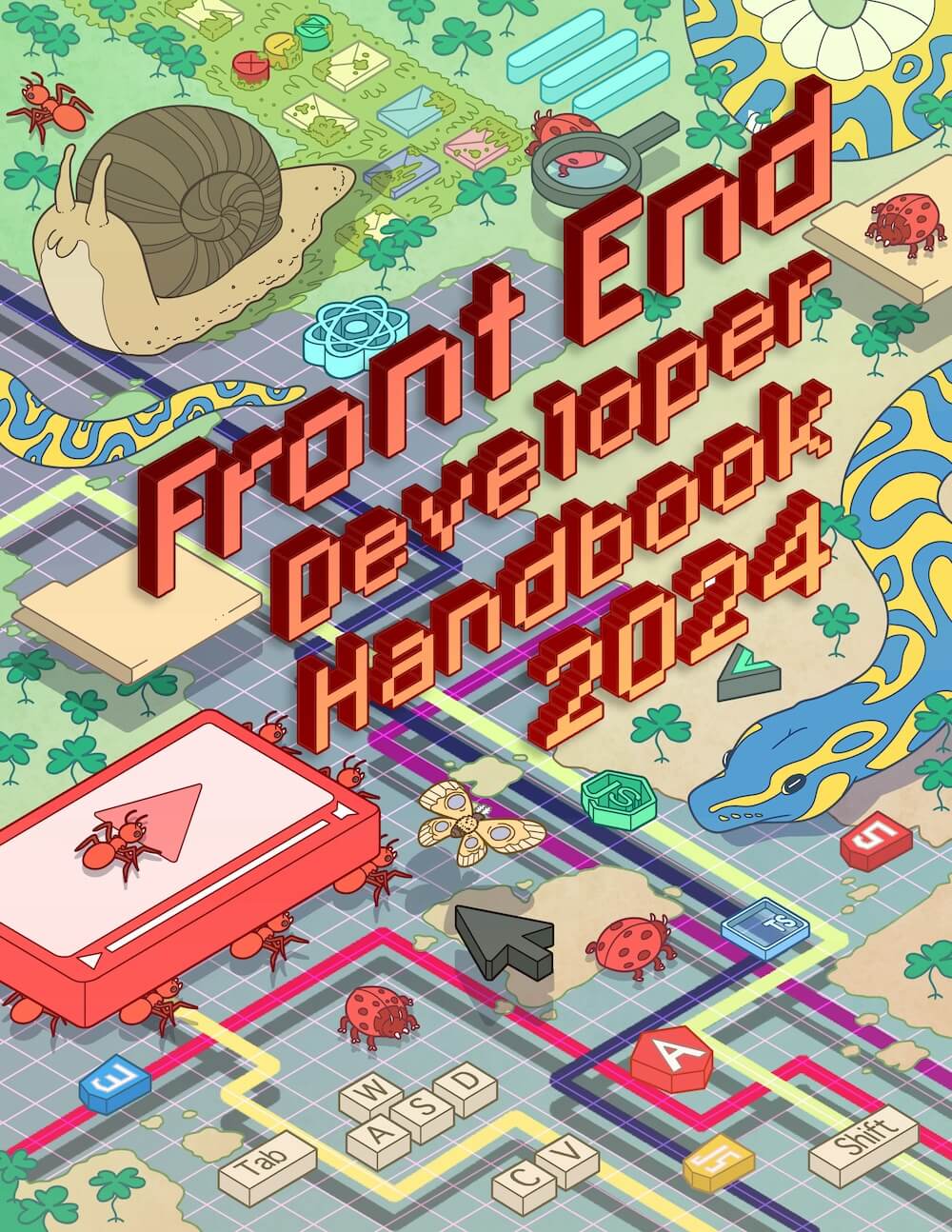 The Frontend Developer/Engineer Handbook 2024 Cover